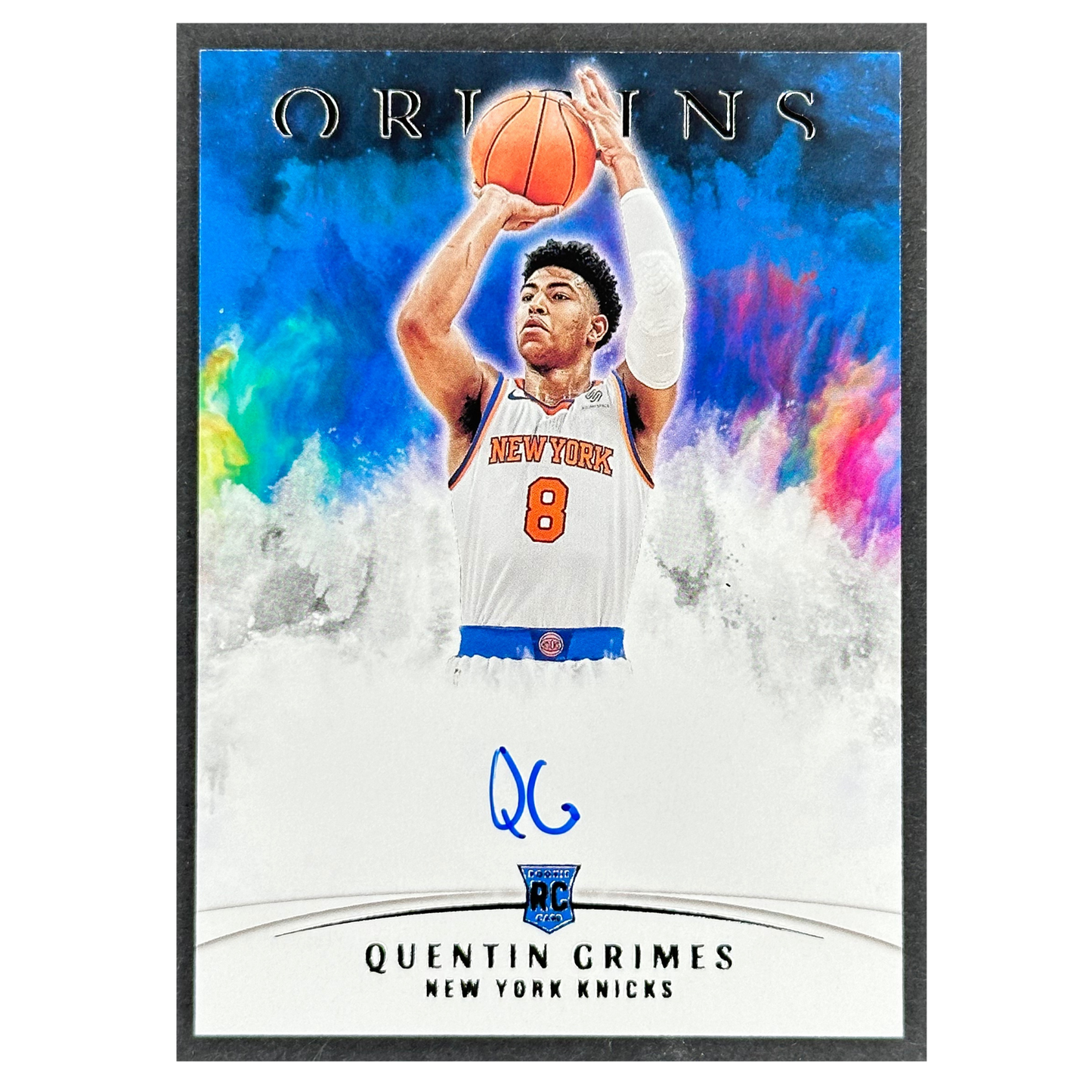Quentin Grimes 2021-22 Origins RC Rookie Card Auto #RA-QUE