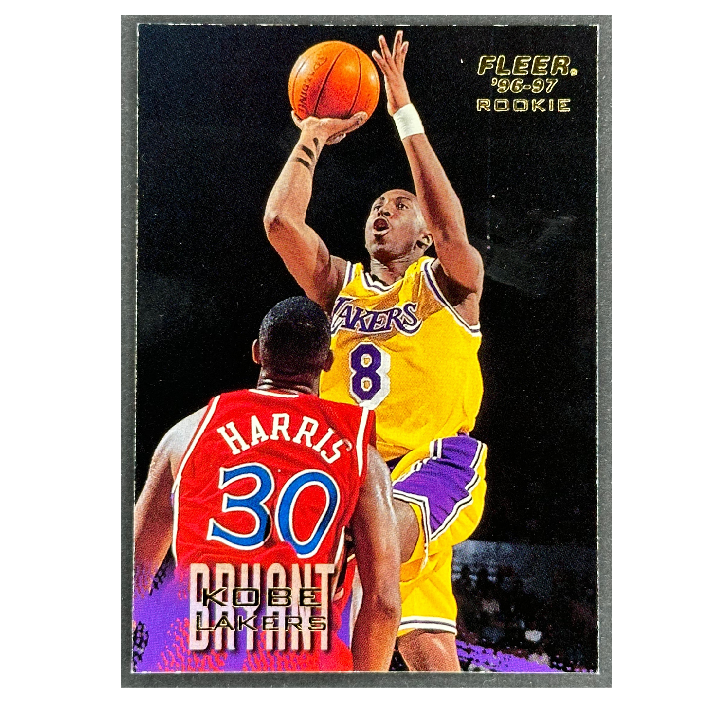 Kobe Bryant 1996-97 Fleer RC Rookie Card #233