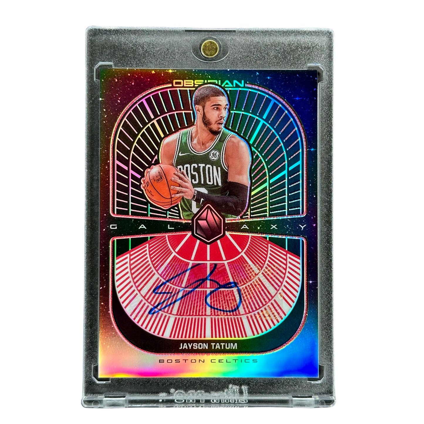 Jayson Tatum 2019 Obsidian Galaxy Auto 5/5 #GA-JTT