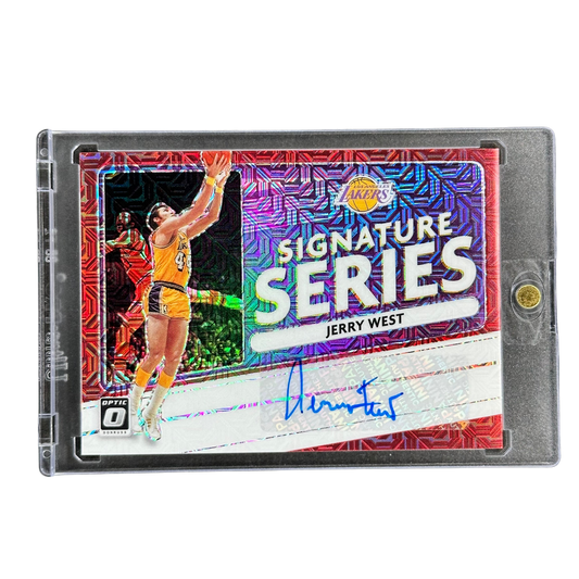 Jerry West 2020 Optic Signature Series Red Choice Auto #SS-JWS