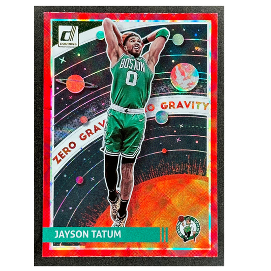 Jayson Tatum 2023 Donruss Zero Gravity Diamond #2