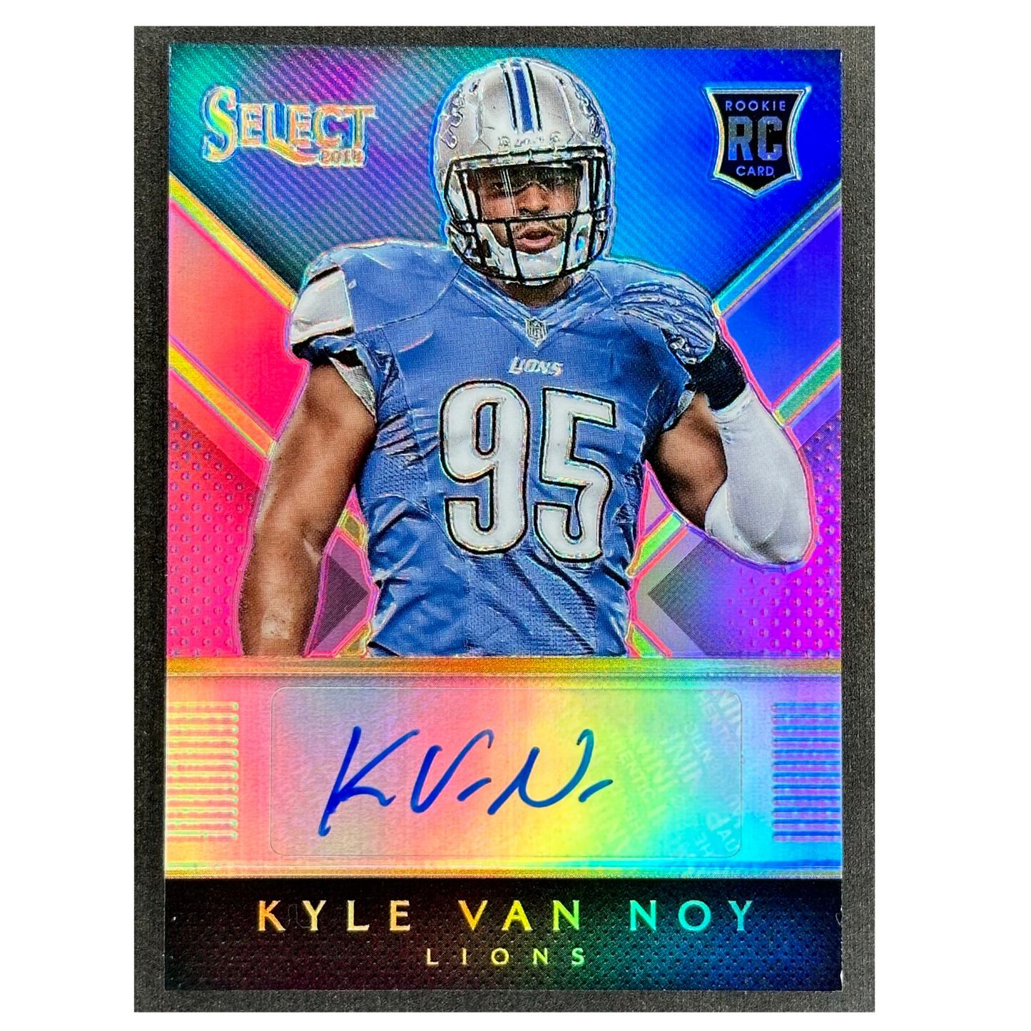 Kyle Van Noy 2014 Select Purple Auto /199 RC Rookie Card