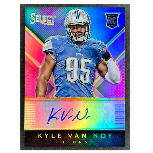 Kyle Van Noy 2014 Select Purple Auto /199 RC Rookie Card