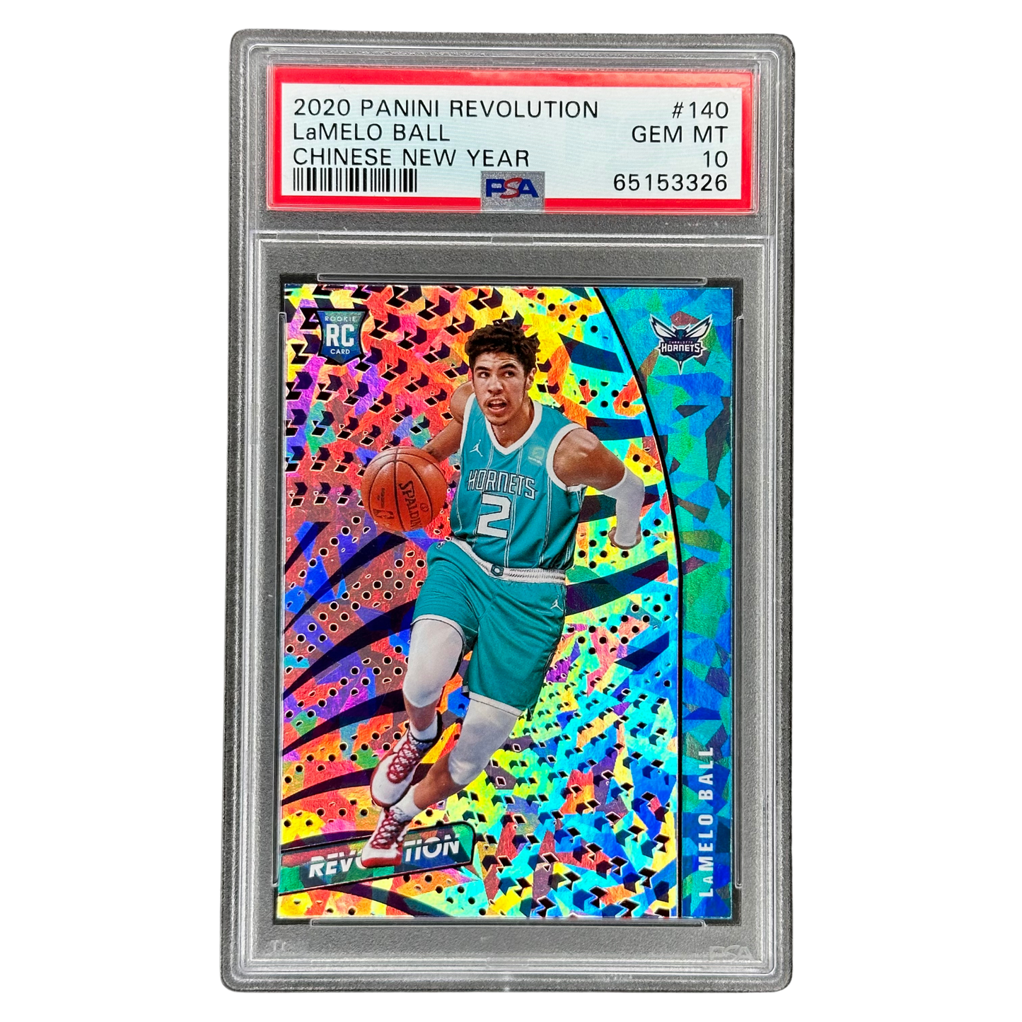 Lamelo Ball 2020 Revolution New Year RC Rookie Card PSA 10 #140