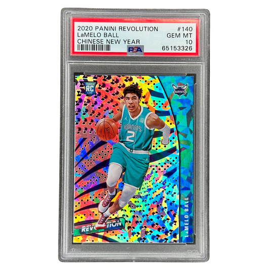 Lamelo Ball 2020 Revolution New Year RC Rookie Card PSA 10 #140