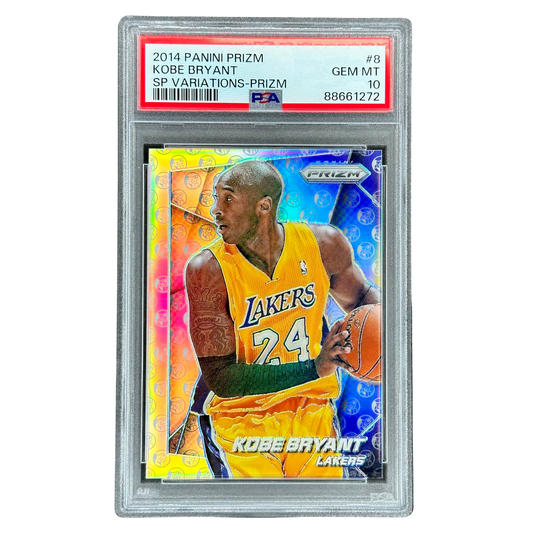 Kobe Bryant 2014-15 Prizm SP Variation PSA 10 #8