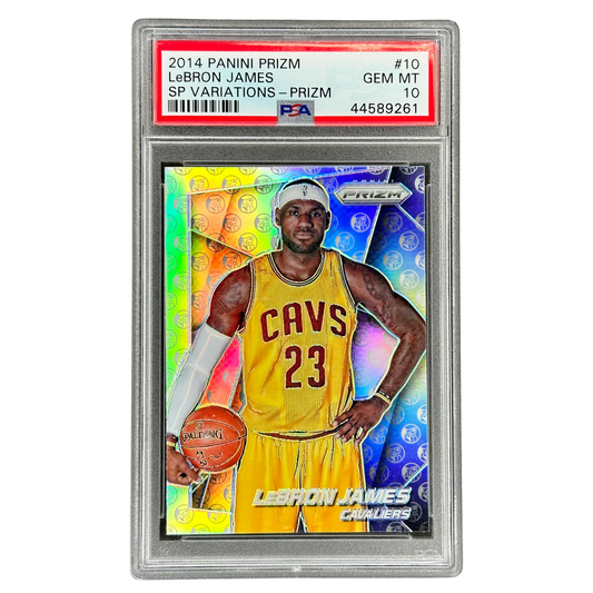 Lebron James 2014-15 Prizm SP Variation PSA 10 #10