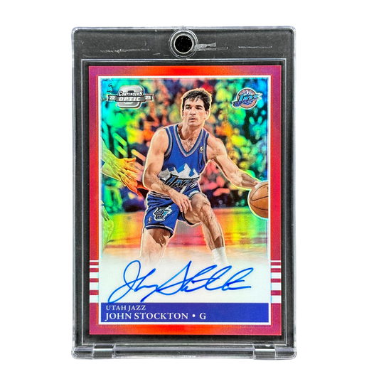 John Stockton 2022 Contenders Optic Auto 33/60 #85-JST