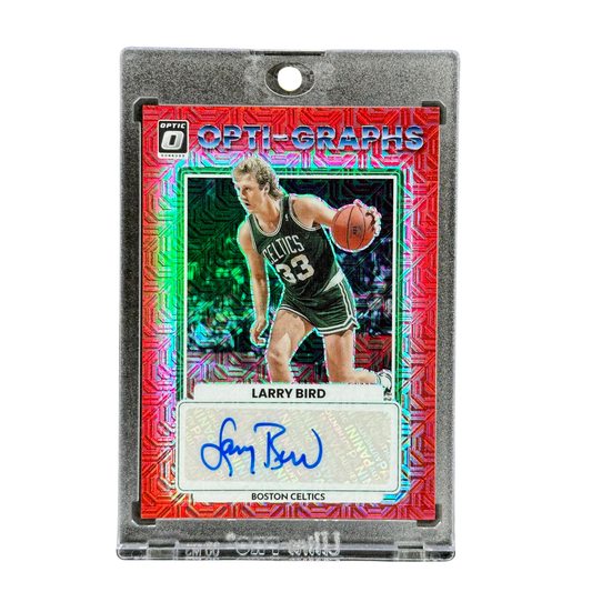 Larry Bird 2022 Optic Opti-Graphs Auto #OG-LBR