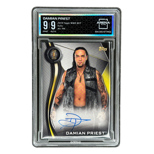 Damien Priest 2019 Topps 1st NXT Card Auto Arena Club 9 #A-PM