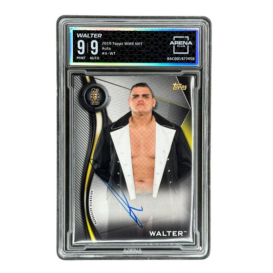 Walter (Gunther) 2019 Topps 1st NXT Card Auto Arena Club 9 #A-WT