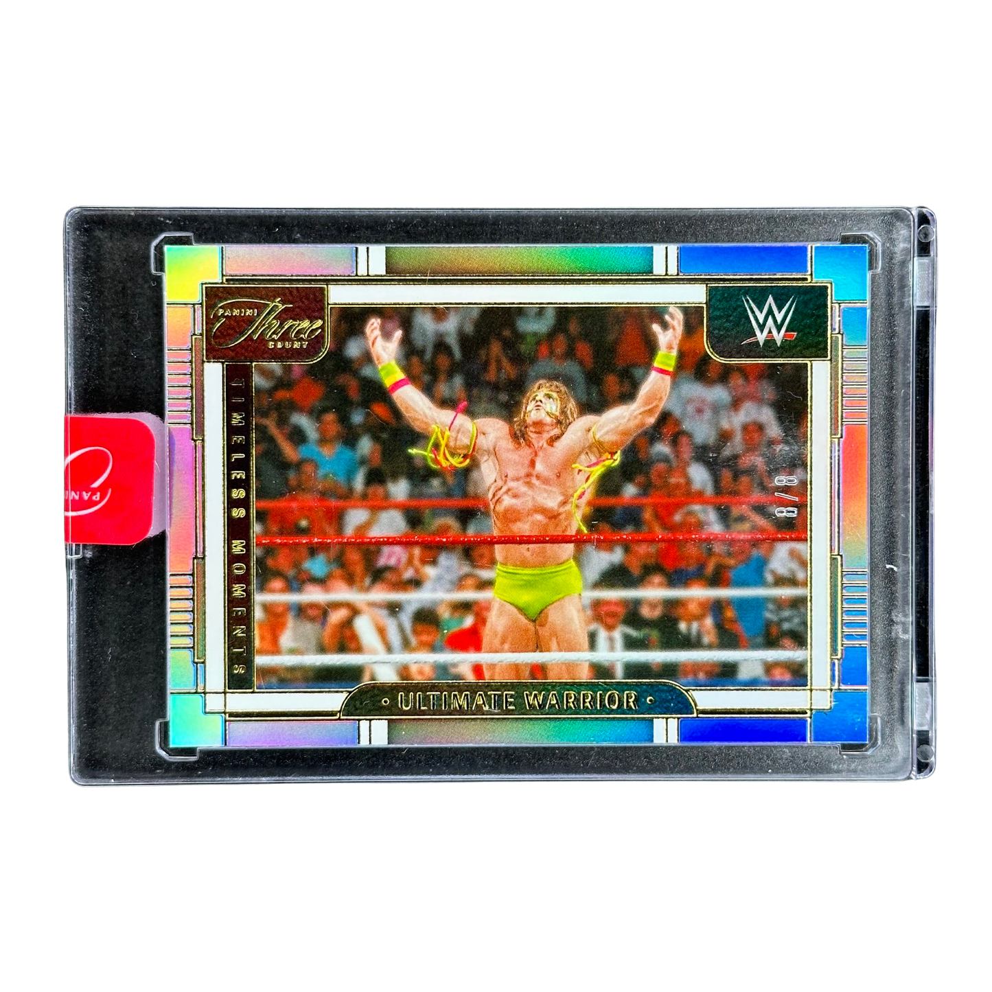 Ultimate Warrior 2024 Three Count 8/8 Panini Sealed #153