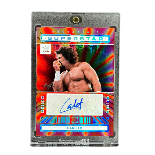 Carlito 2024 Photogenic Superstar 1/1 Auto #SG-CLT