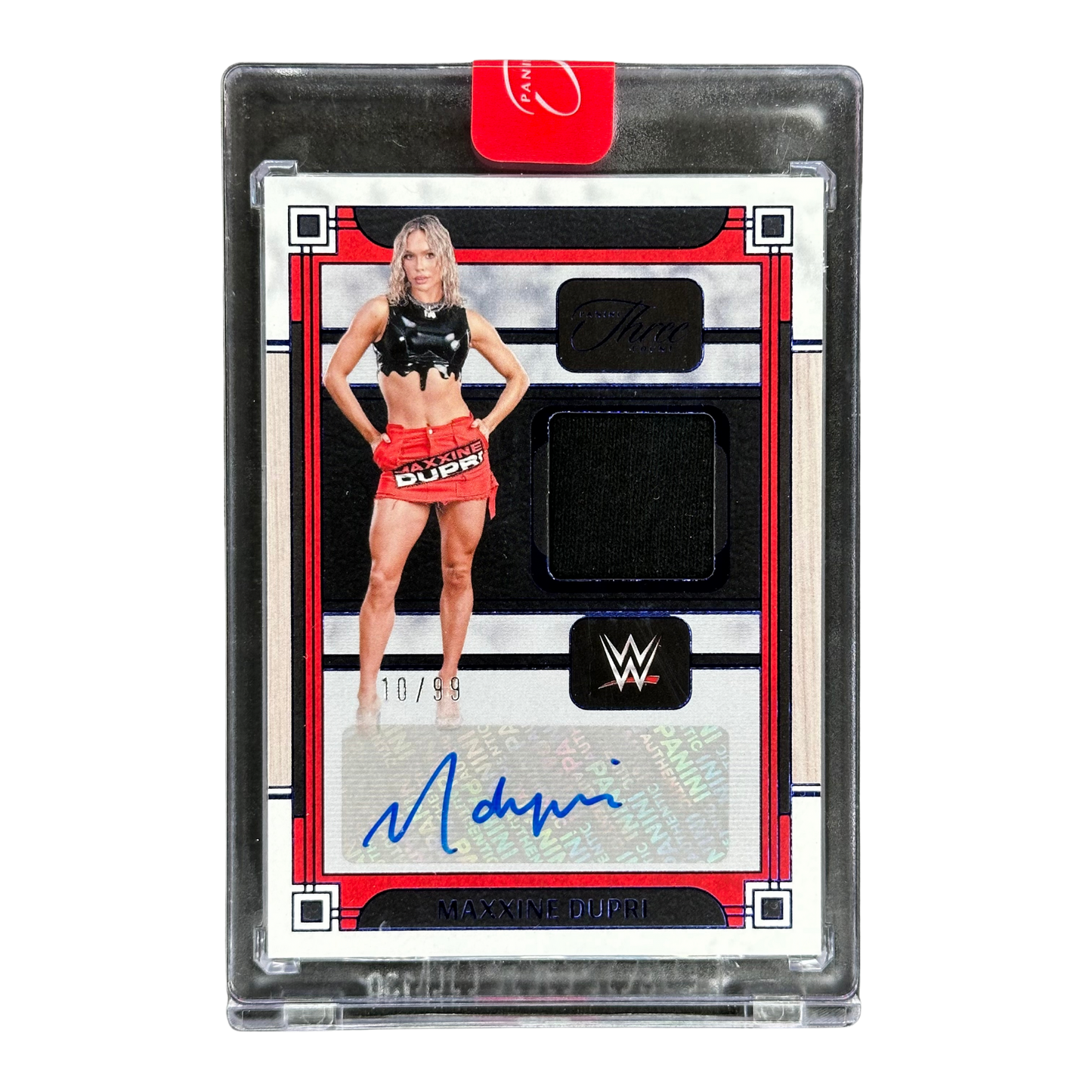 Maxxine Dupri 2024 Three Count Auto Memorabilia 10/99 Panini Sealed #MA-MXD