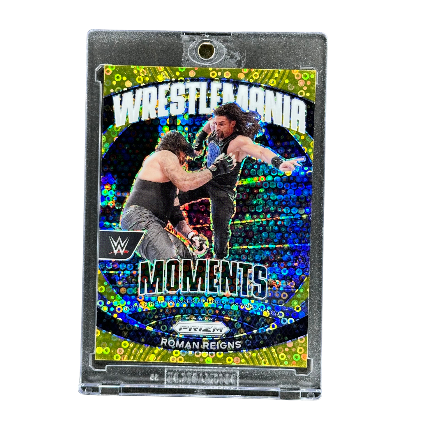 Roman Reigns 2024 Prizm Gold Wrestlemania Moments 6/10 #36