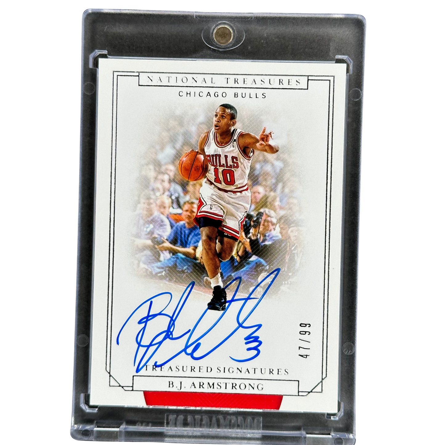 B.J. Armstrong 2019 National Treasures Auto 47/99 #TS-BJA