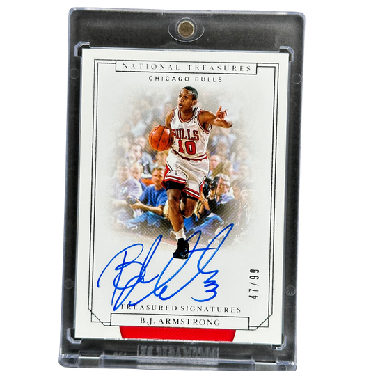 B.J. Armstrong 2019 National Treasures Auto 47/99 #TS-BJA