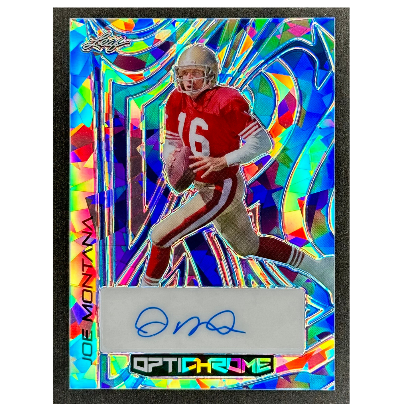 Joe Montana 2023 Leaf Optichrome 1/4 Auto #OA-JM1