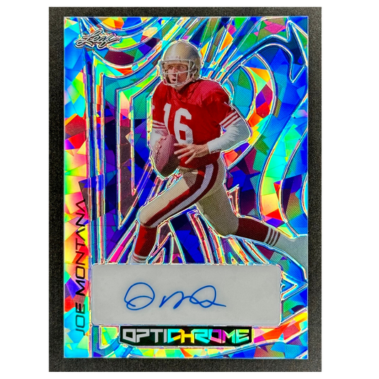 Joe Montana 2023 Leaf Optichrome 1/4 Auto #OA-JM1