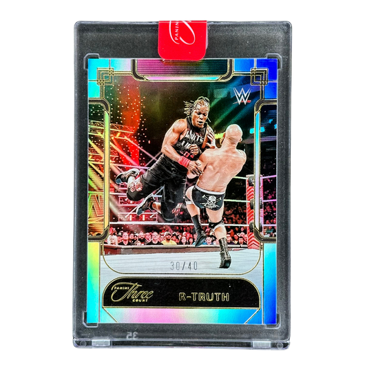 R-Truth 2024 Three Count 30/40 Panini Sealed #25