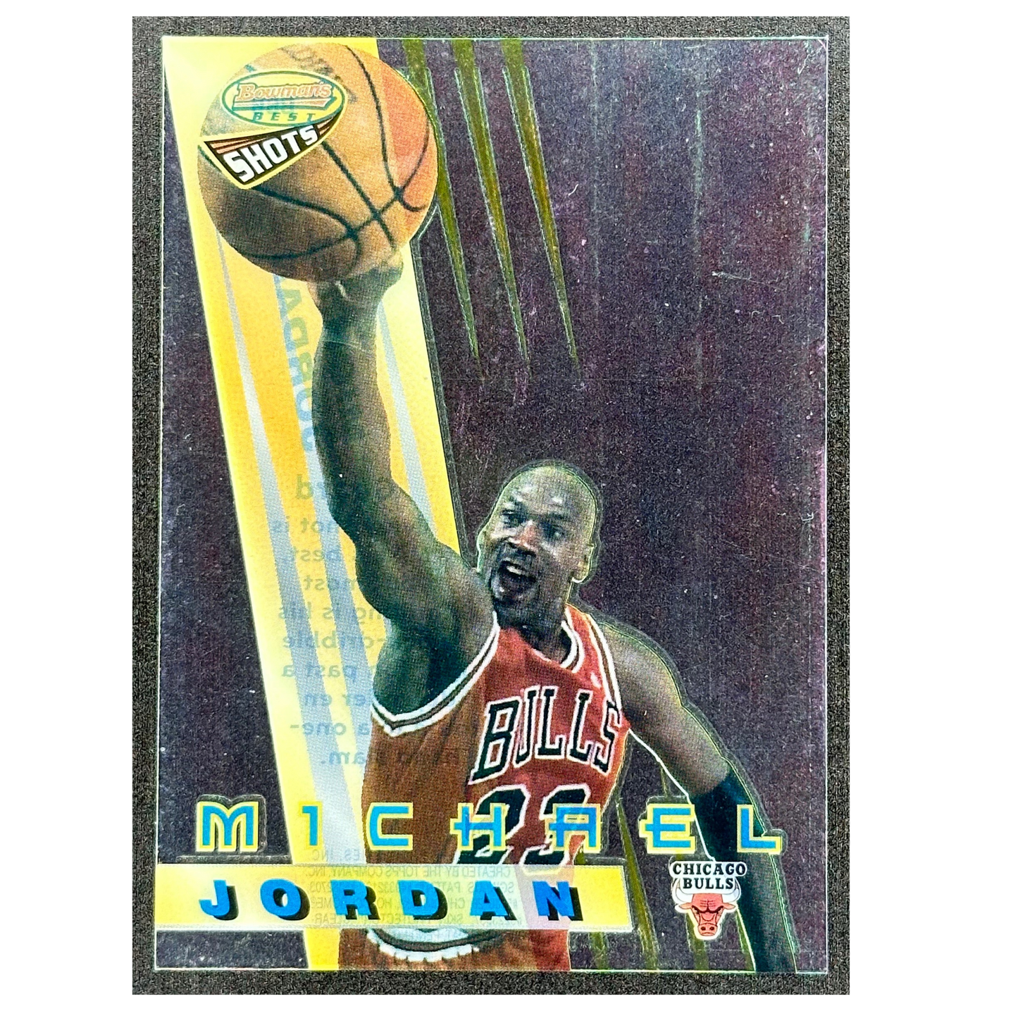 Michael Jordan 1996 Bowman Best Shots #BS6