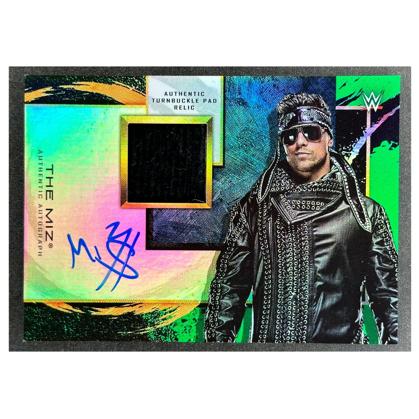 The Miz 2020 Topps Turnbuckle Relic Auto 8/50 #A-TM