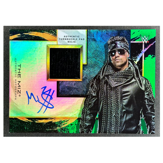 The Miz 2020 Topps Turnbuckle Relic Auto 8/50 #A-TM