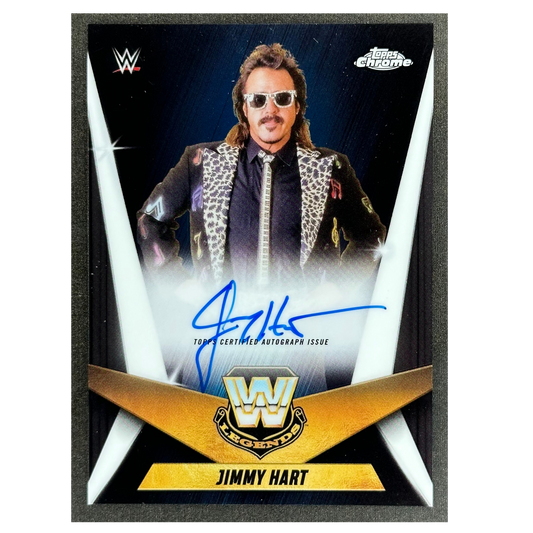 Jimmy Hart 2025 Topps Chrome Auto #LCA-JH