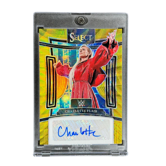 Charlotte Flair 2024 Gold Wave Auto 2/5 #SG-CFL