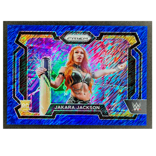 Jakara Jackson 2024 Prizm 3/11 Blue Shimmer #12