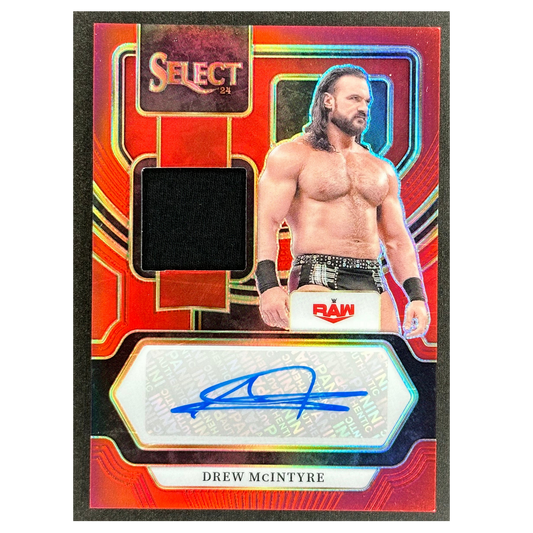 Drew McIntyre 2024 Select Memorabilia Auto 32/49 #AM-DMI